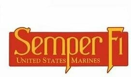USMC Window Decal