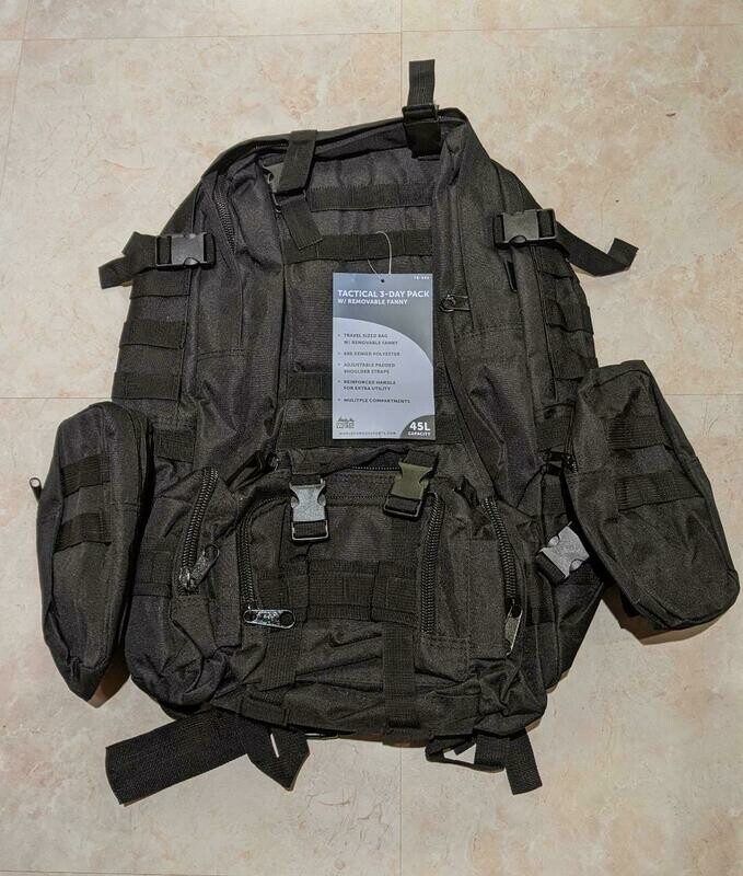 Tactical 3 - Day Pack With Removable Fanny Tactical 3 - Day Pack With Removable Fanny