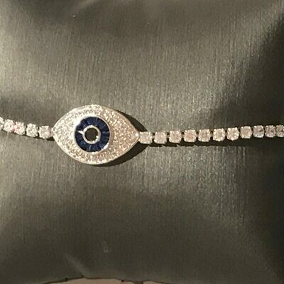 Bracelet Evil Eye with rhinestones string Bracelet Evil Eye with rhinestones string