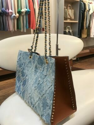 Handbag Croisillons with extra pochette Handbag Croisillons with extra pochette