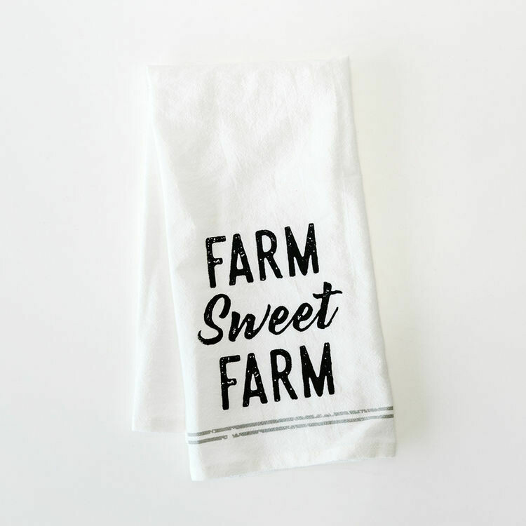 Farm Sweet Farm Tea Towel