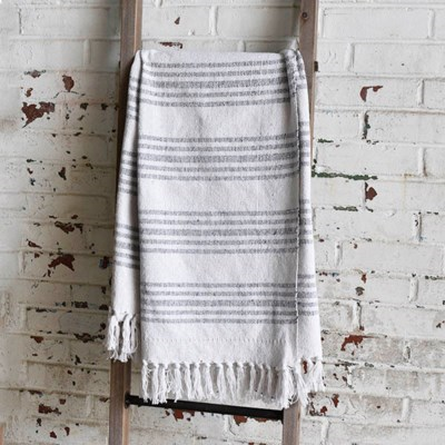 Striped Throw