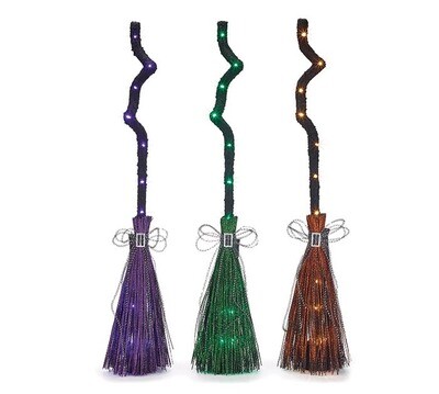 Animated Witch Broom