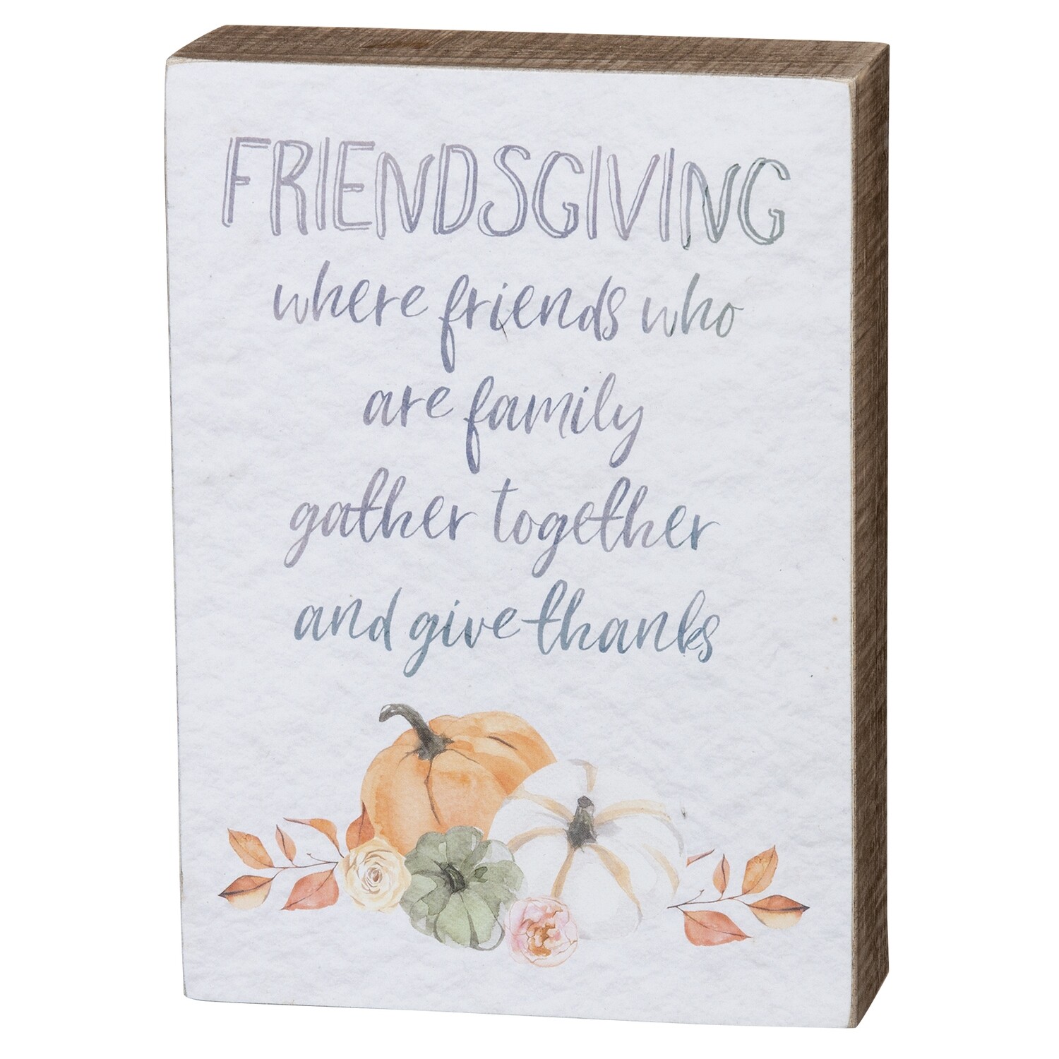 Friendsgiving Box Sign