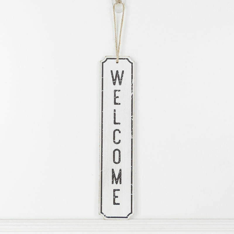 Hanging Welcome Sign