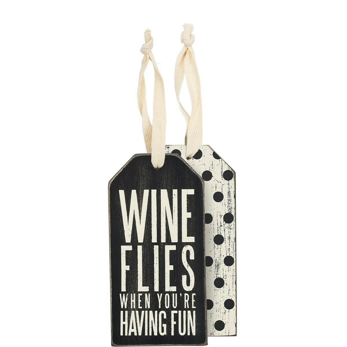 Wine Flies Wine Tag