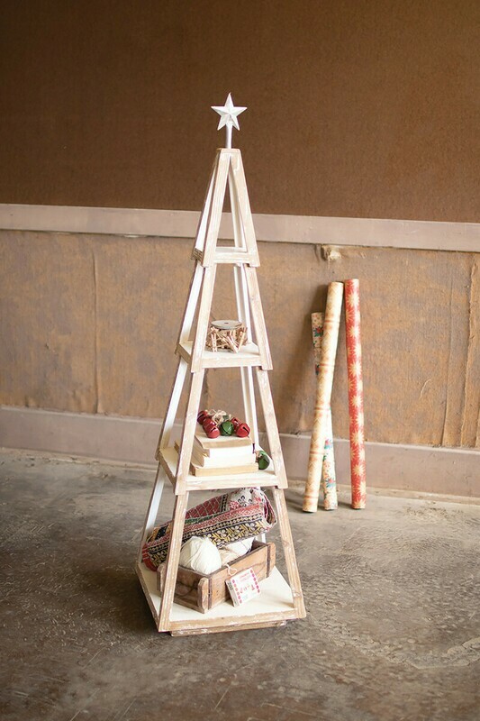 Christmas Tree Shelving Unit