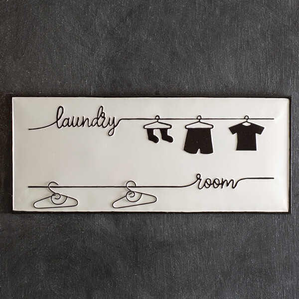 Clothes Laundry Room Sign