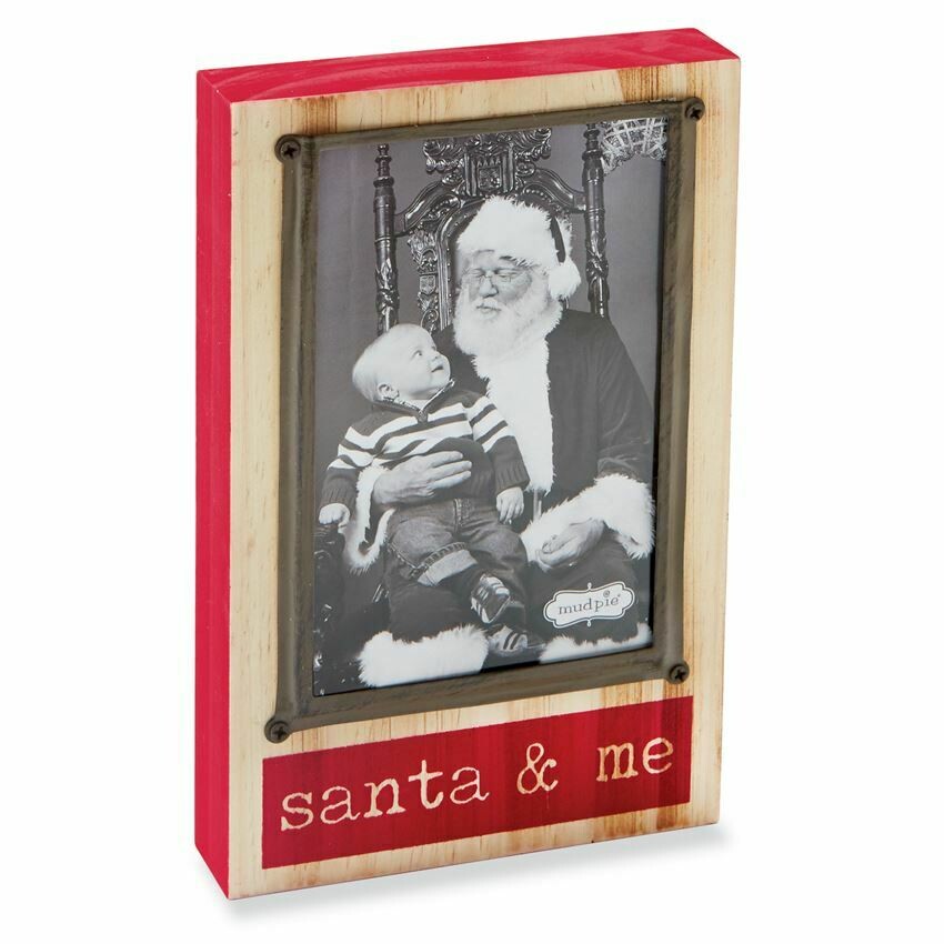 Santa & Me Photo Block