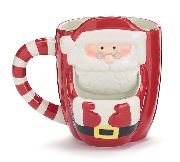 Santa Cookie Mug