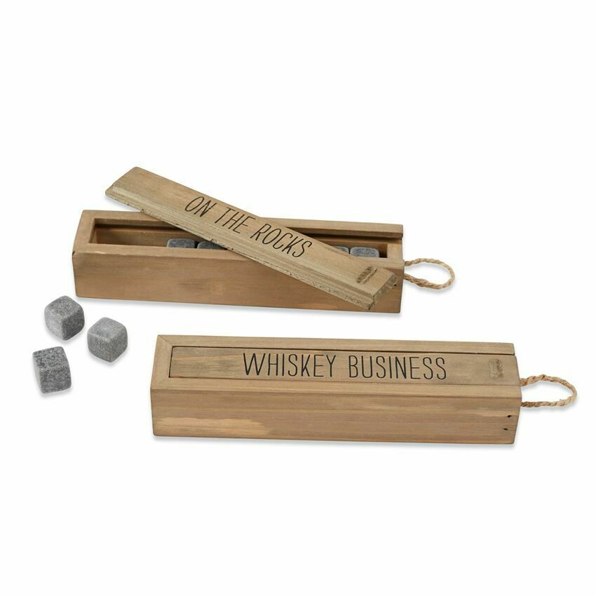 Whiskey Business Rocks Set