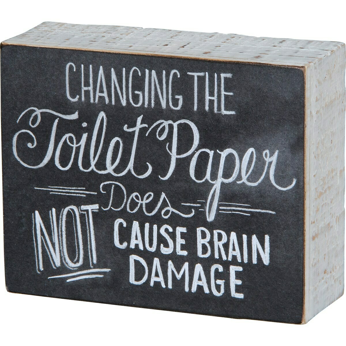 Toilet Paper Chalkboard Sign