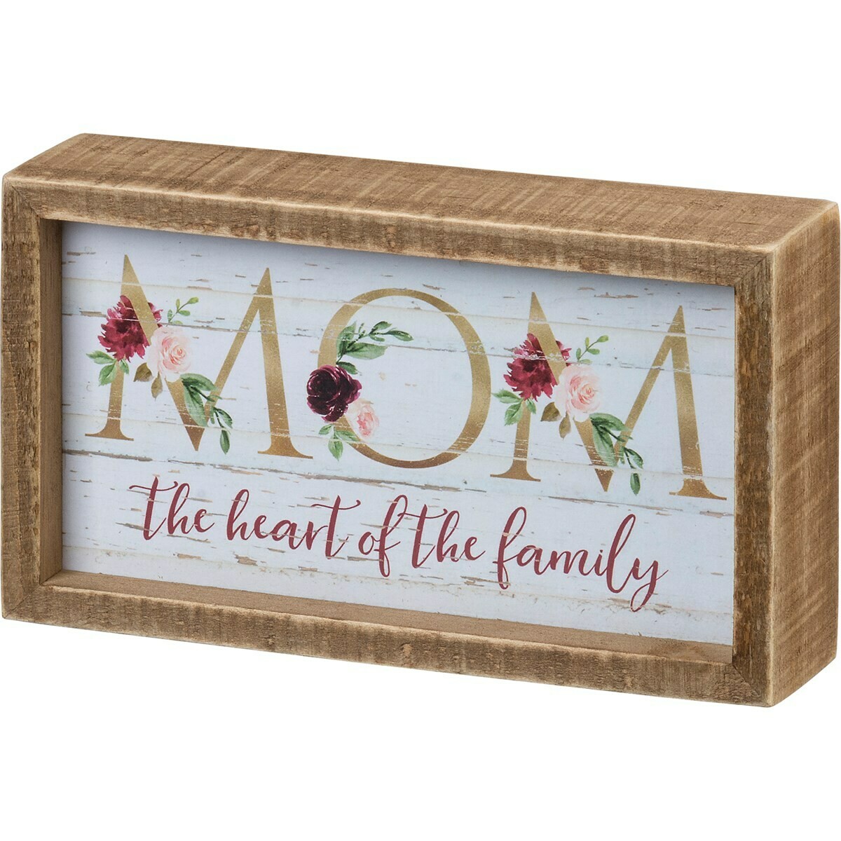 Heart of the Family Box Sign