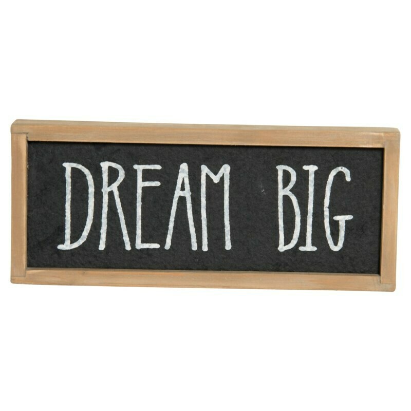 Dream Big Box Sign