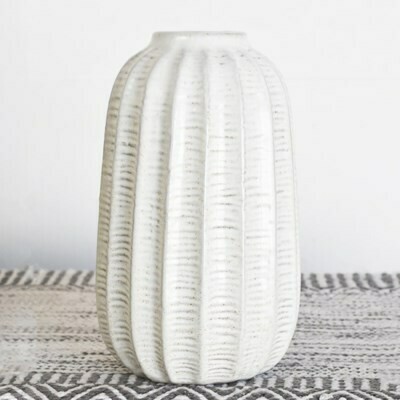 Lg Line Pattern Vase