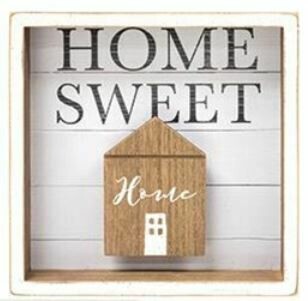 Home Sweet Home Shadow Box Sign