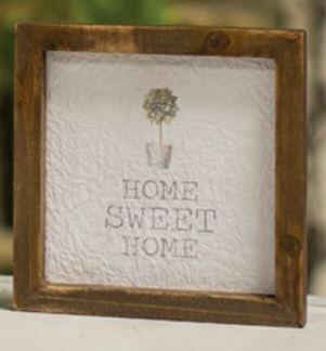 Home Sweet Home Mini Framed Sign