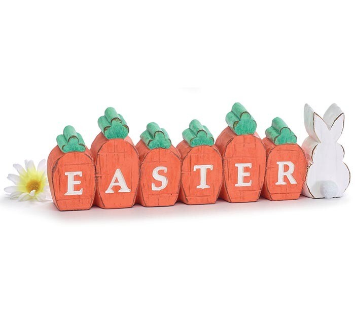 Easter Carrot Shelf Sitter