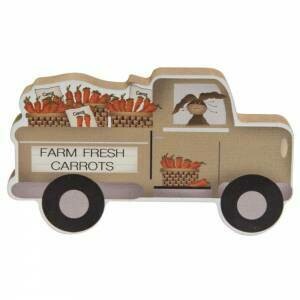 Farm Fresh Carrots Truck Sitter