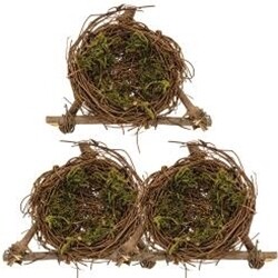 Set of 3 Mini Bird Nests