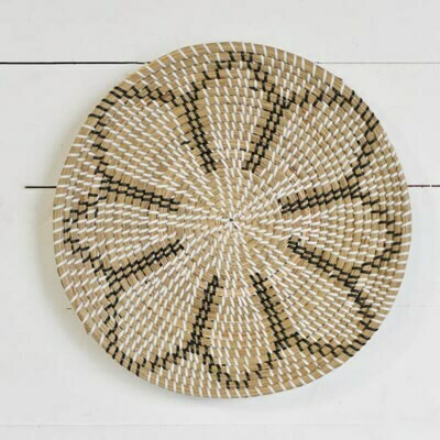 Floral Seagrass Wall Art
