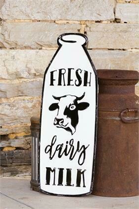 Fresh Dairy Milk Sign
