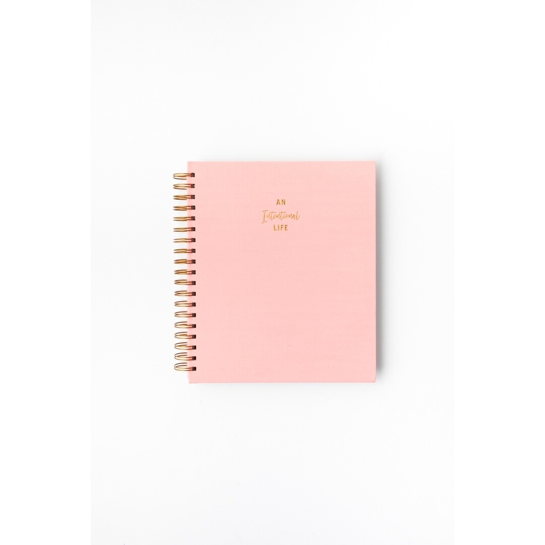 Pink Intentional Life Journal