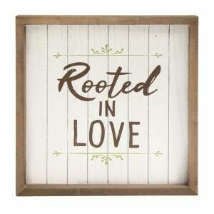 Rooted In Love Framed Sign