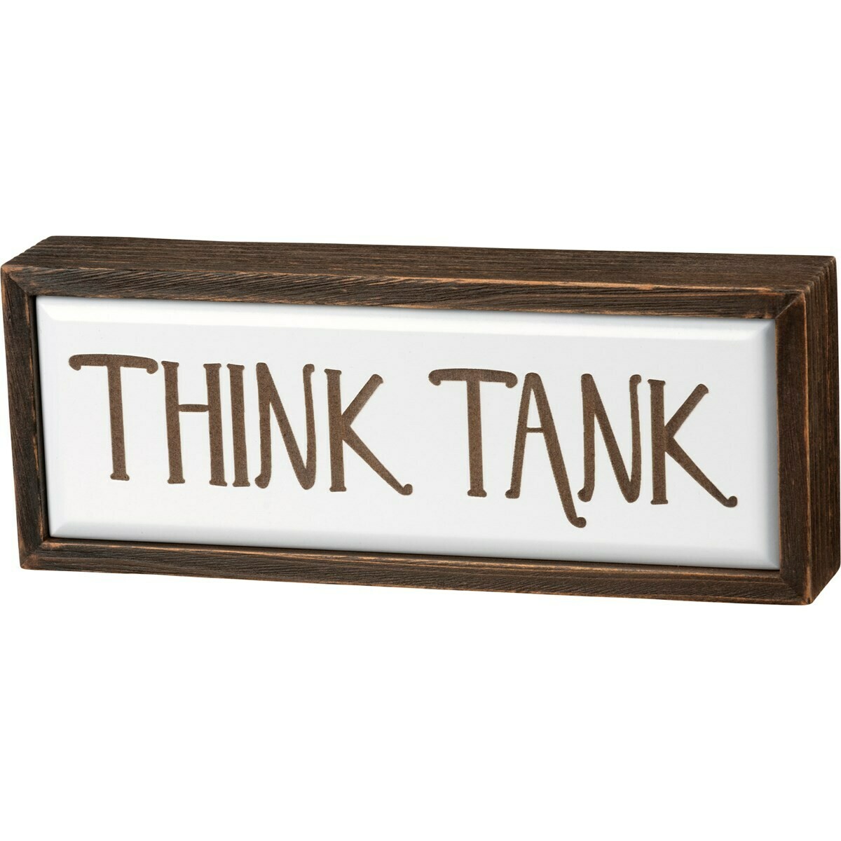 Think Tank Box Sign