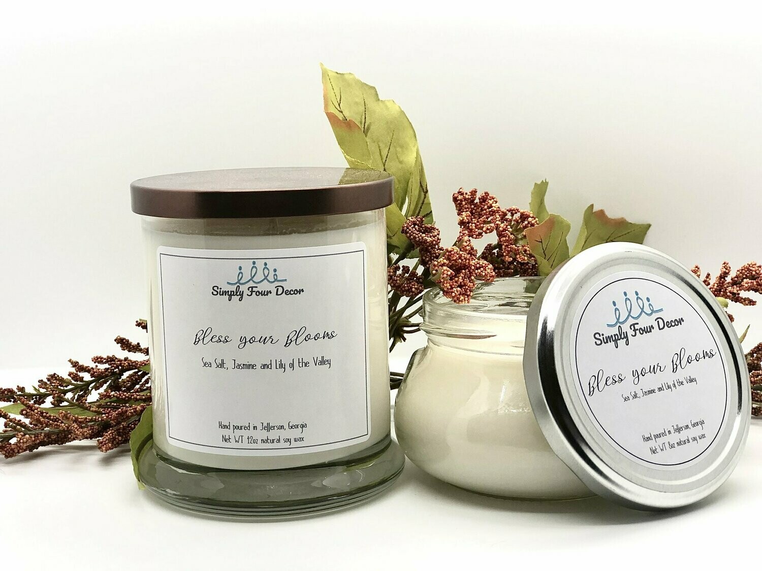 8oz Bless Your Blooms Candle