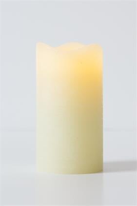 Pillar Wave Top Candle