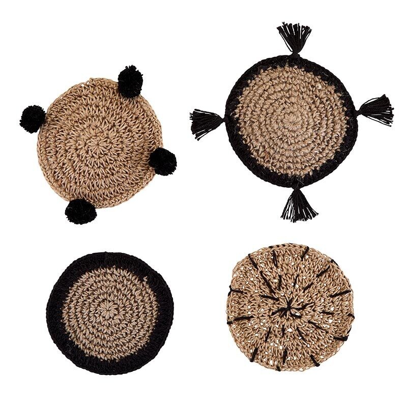 Seagrass Coaster Set