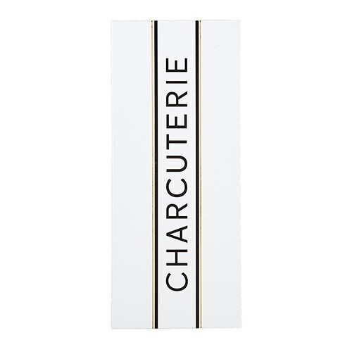White Charcuterie List Pad