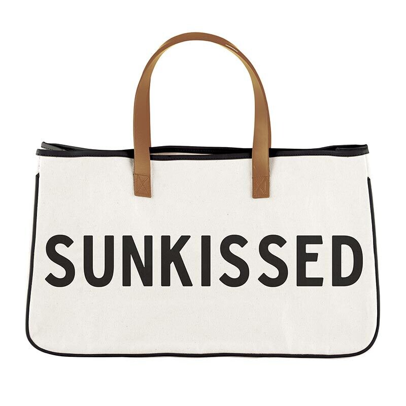 Sunkissed Canvas Tote