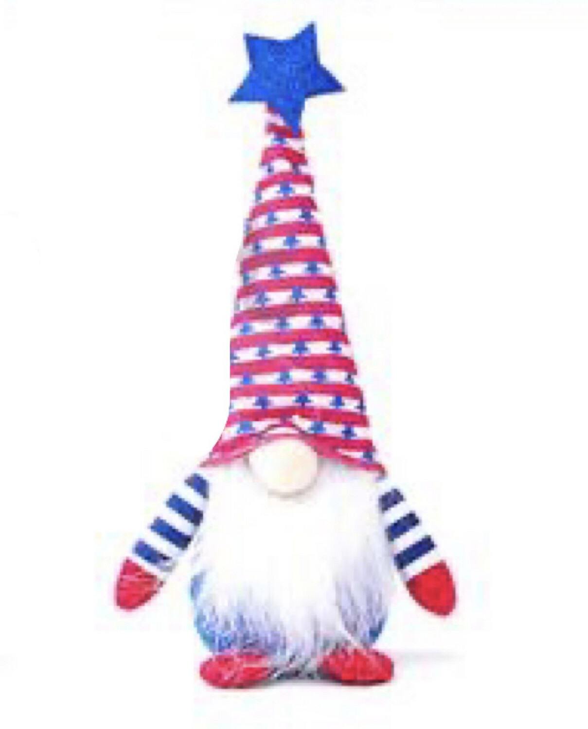 Patriotic Stripe Gnome