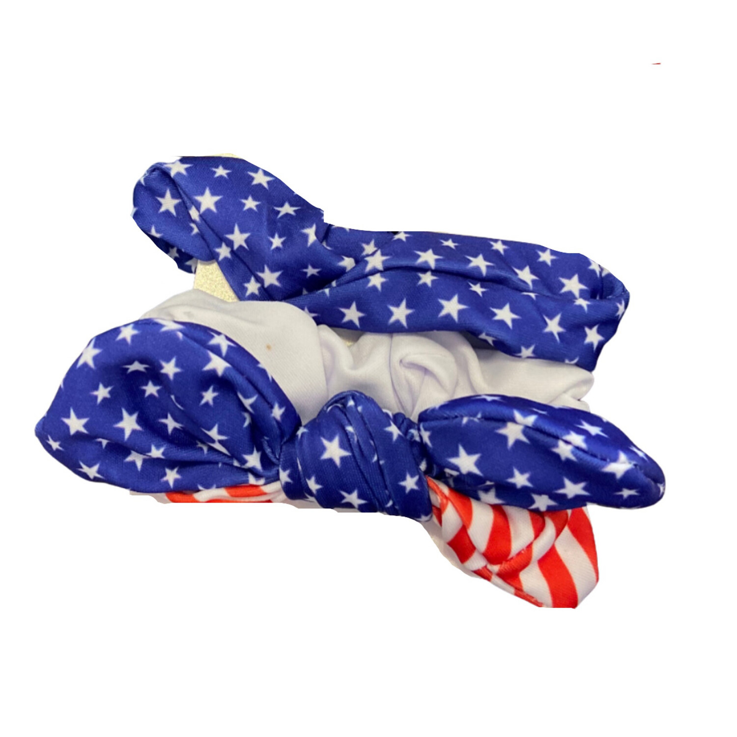 Patriotic Scrunchie Set