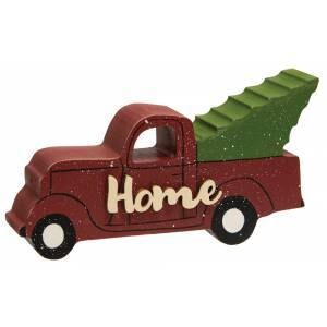 Home Christmas Truck Chunky Sitter
