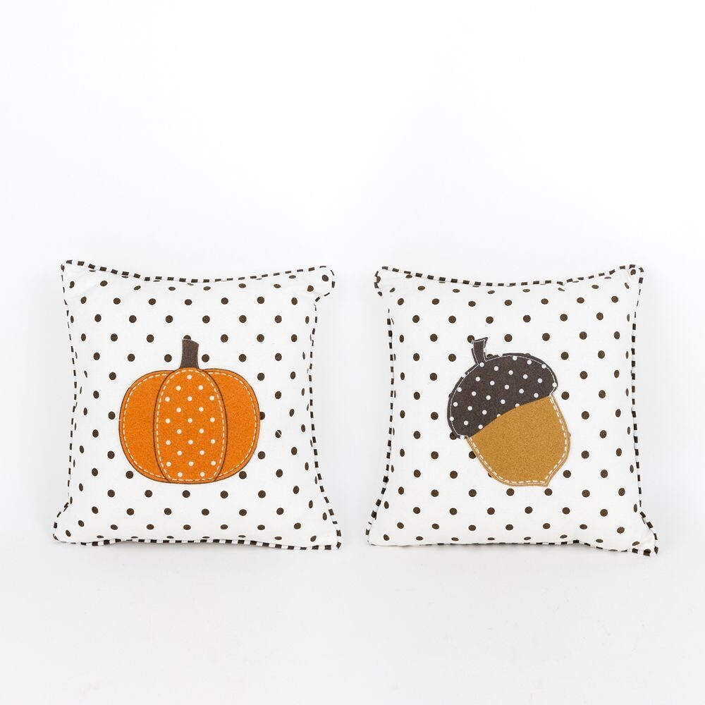 Reversible Acorn/Pumpkin Pillow