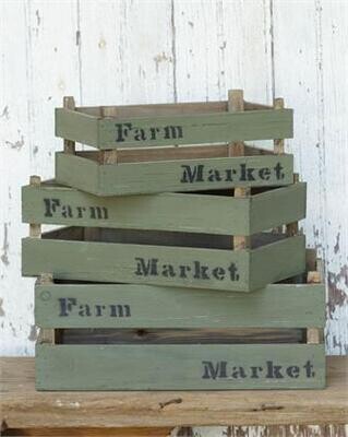 Lg Farm Market Crate