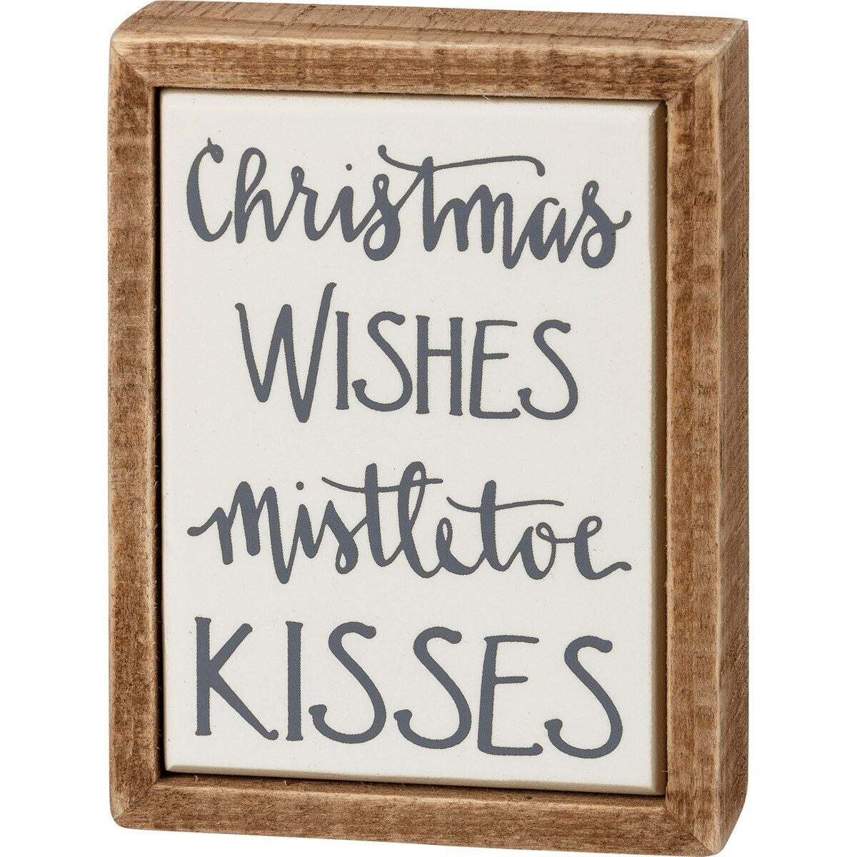 Christmas Wishes Mini Box Sign