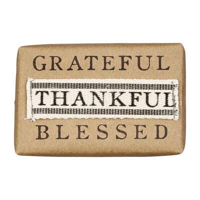 Grateful Thankful Blessed Soap