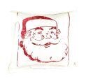 Red Santa Face Pillow