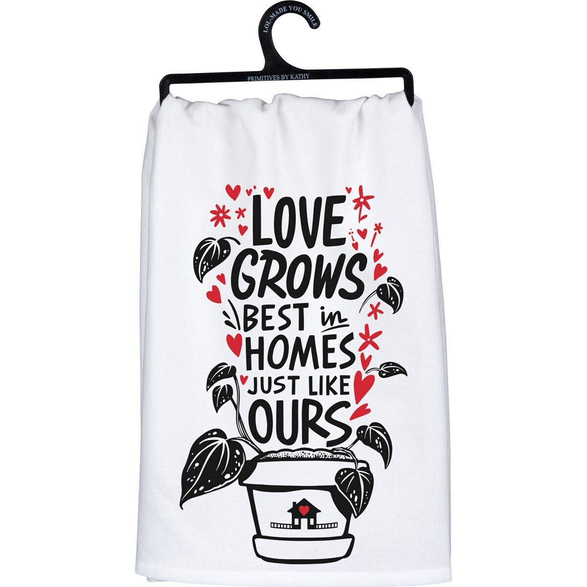 Love Grows Dish Towel