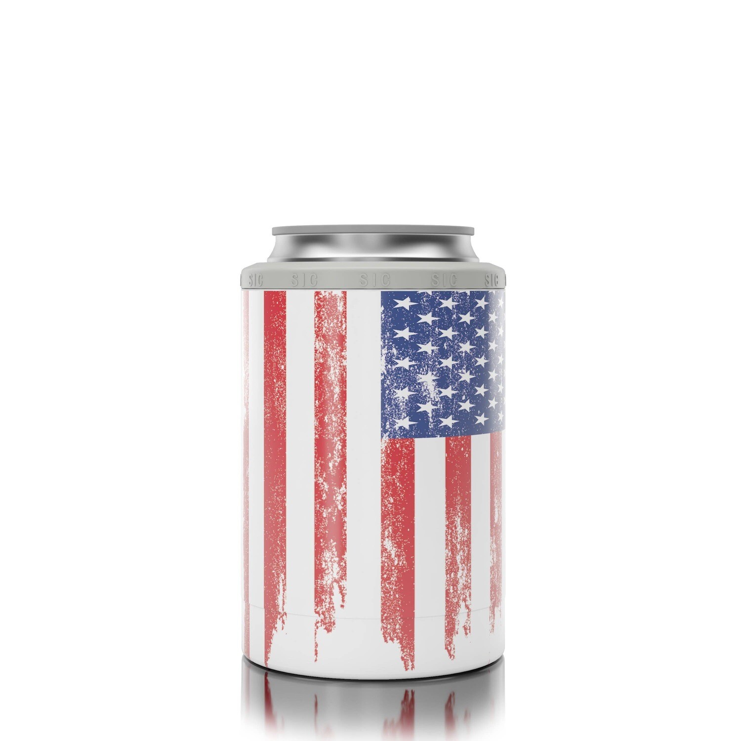 American Flag Can Holder