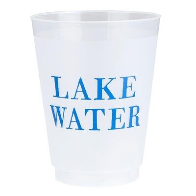 Lake Water Plastic Cup Set