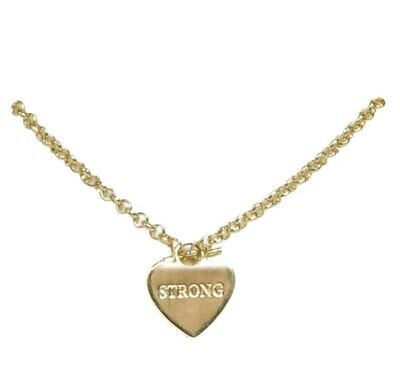 Kids Strong Heart Necklace