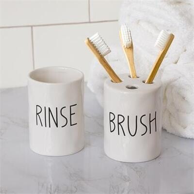 Long Letter Rinse Cup