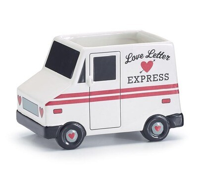 Love Letter Mail Truck Planter