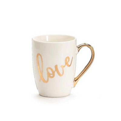 Gold Love Mug
