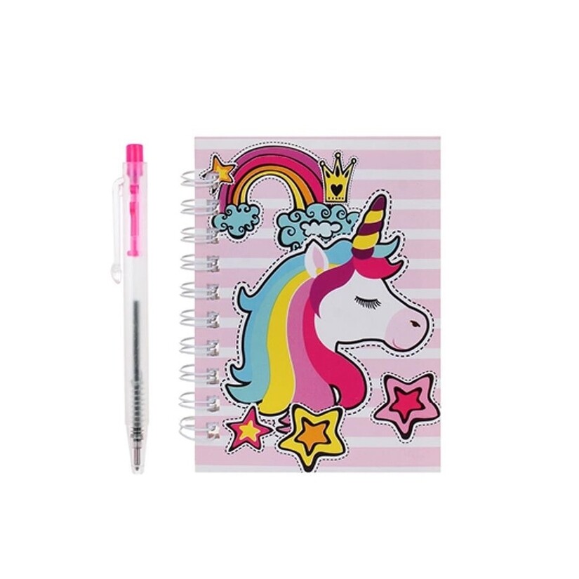 2-pc Unicorn Notebook & Pen Set
